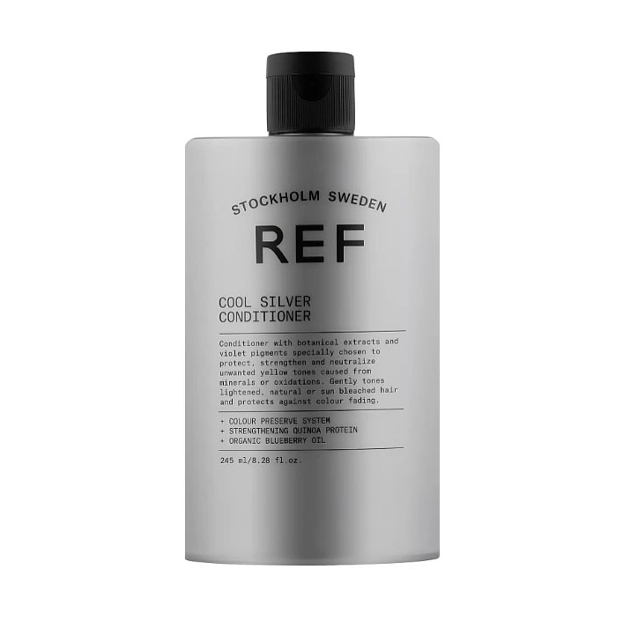 Кондиціонер з антижовтим ефектом REF Cool Silver Conditioner для світлого, знебарвленного та сивого волосся, 245 мл