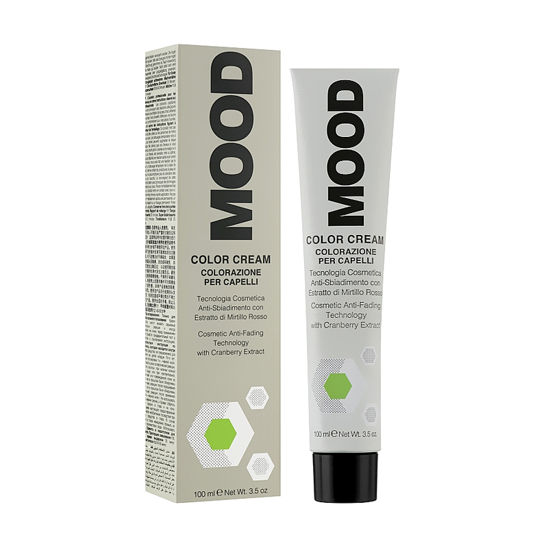 Перманентна крем-фарба для волосся Mood Color Cream 901 Silver Toner, 100 мл